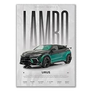 ESSENTIAL WALLS Lamborghini Mansory Venatus S Canvas | Stylish Car ...