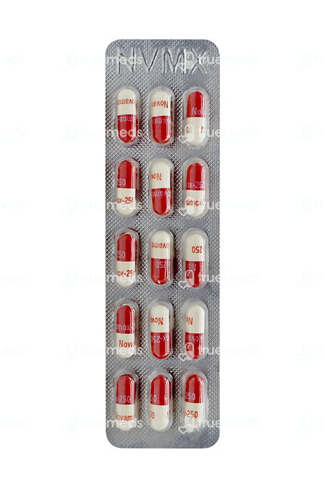 Novamox 250 Capsule – Bacterial Infection Treatment
