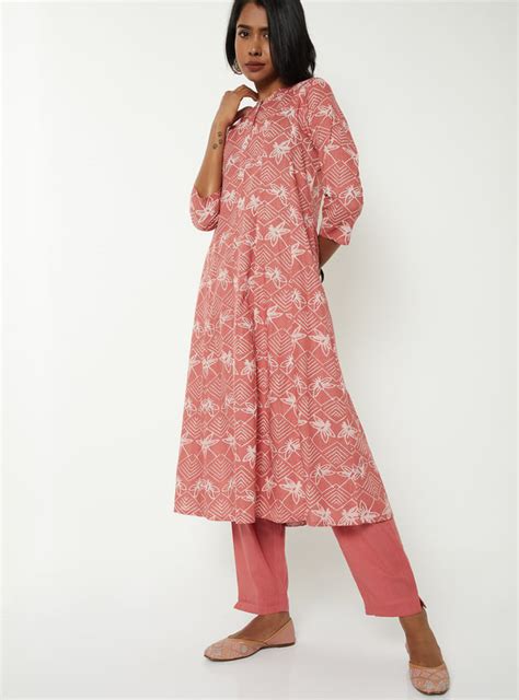 Buy Women Printed A-line Kurta Set Online at just Rs. 1199.0 ...