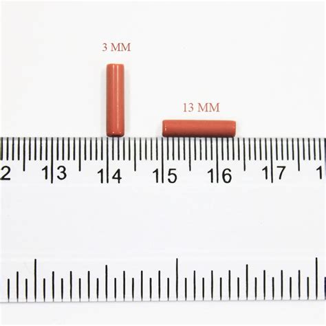 Buy Reddish Brown Color Tube Shape Ceramic Beads online at wholesale ...