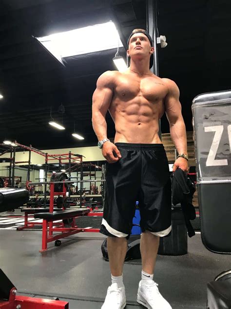 Smith Machine Overhead Press with Men’s Physique Bodybuilder Zac ...