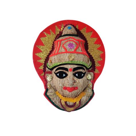 Buy Lavancha 8 inch Goddess Lakshmi Vettiver Wall Hanging Idol for ...