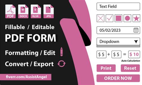 Image result for Create a Fillable PDF Form