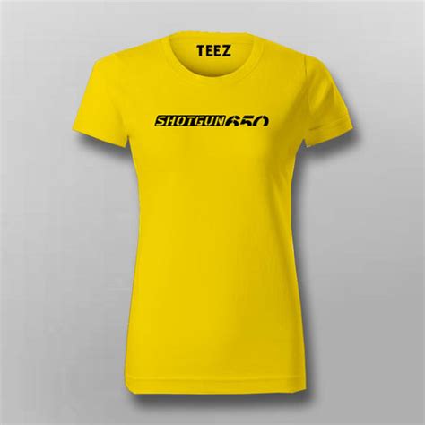 Royal Enfield Shotgun 650 T-Shirt For Women – TEEZ.in
