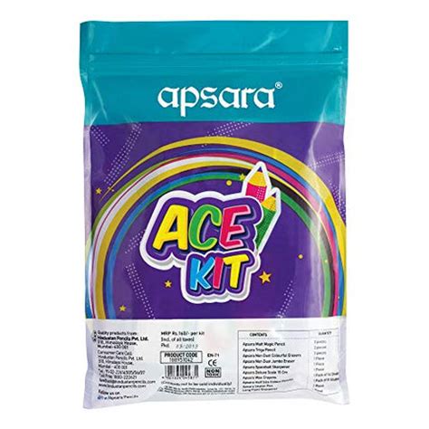 APSARA ACE Kit – Complete School Stationery Set with Pencils, Erasers ...