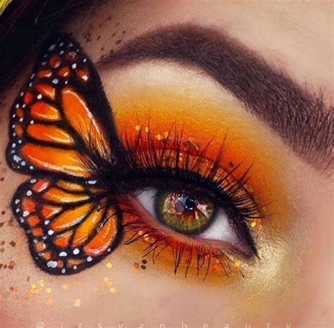 Face Art Makeup, Eye Makeup Pictures, Beauty Makeup, Butterfly Eyes ...