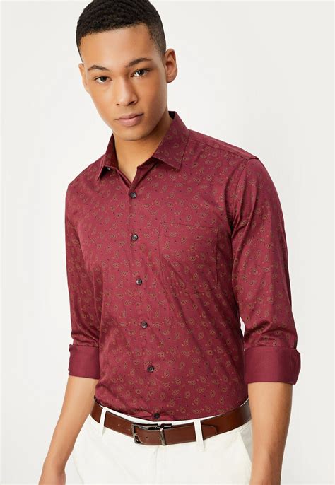 Buy Men Slim Fit Paisley Printed Shirt Online at just Rs. 999.0 ...