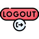 Logout button Icons & Symbols