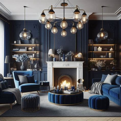 15 Navy Blue Living Room Ideas for a Chic Look