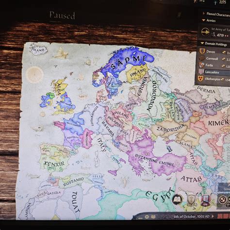 Really strange map on my Kingdom of Cornwall run : r/crusaderkings3