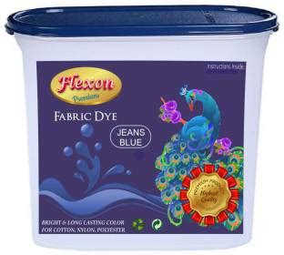 flexon Dye Powdered Fabric Dye (JEANS BLUE) - Dye Powdered Fabric Dye ...