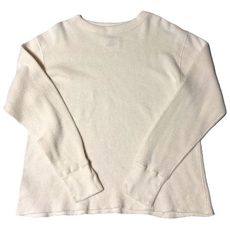 80s USARMY コットン サーマルシャツ 1982【L】TH-002 | BACK IN THE DAYZ.