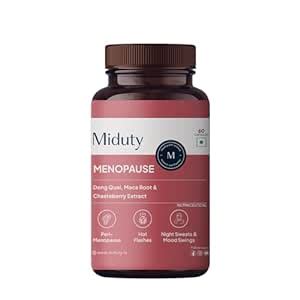 Buy Miduty by Palak Notes Menopause Health Supplement - Hormonal ...