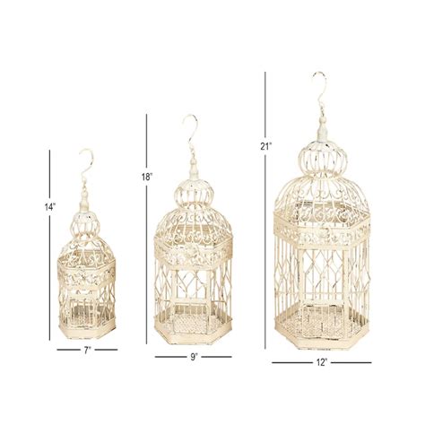 Grayson Lane 3-Pack White Iron Rustic Decor Set in the Decorative ...