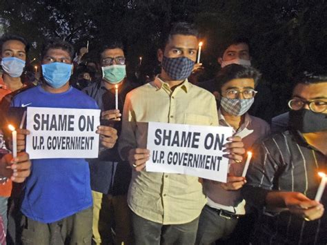 People Take To Streets Demanding Justice For Hathras Gang-Rape Victim