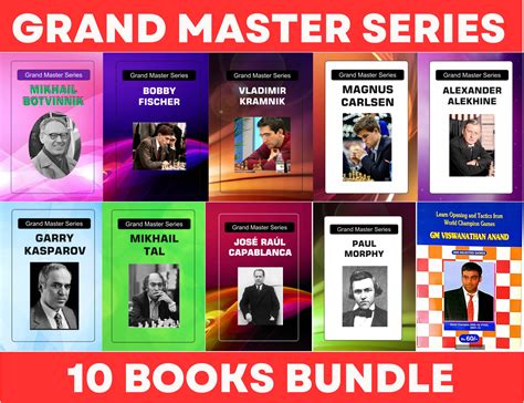 Grand Master Chess Games: Anand, Carlsen, Kasparov, Bobby Fisher, Paul ...