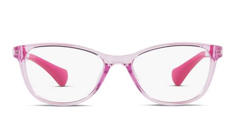 Miraflex MF4014 Kids Purple, Clear Prescription Eyeglasses