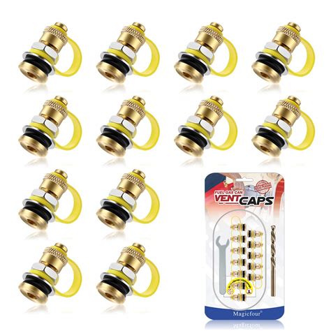 Buy Magicfour Fuel Gas Can Vent Caps, Fuel Gas Can Vent Kits Fuel Gas ...