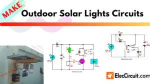3 Solar Light Circuit | ElecCircuit.com