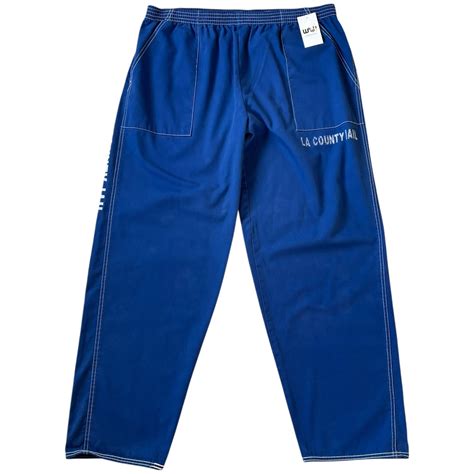 90~00s "LA COUNTY JAIL" prisoner pants | What’z up