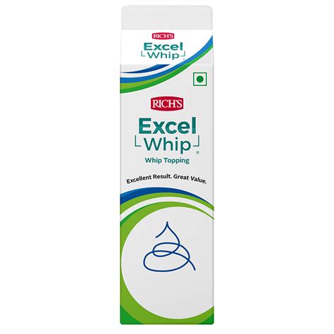 Excel Whip 1Kg - Buy Excel Whipping Topping at Rich's
