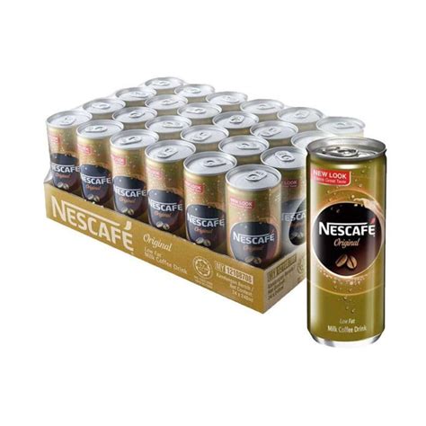 Nescaf.e Coffee Original Flavour 240ml Cans Ready to Drink (Pack of ...