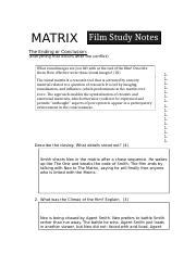 Matrix 1 Ending 的图像结果