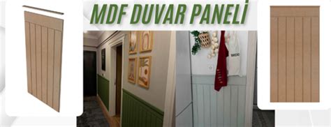 AHŞAP MDF DUVAR PANELLERİ FİYATLARI