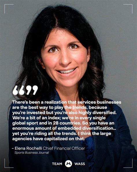 CFO Elena Rochelli spoke to Sports Business Journal about the rising ...