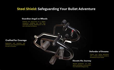 Royal Piston Leg Guard Heavy Duty Sturdy and Stylish Crash Guard Engine ...