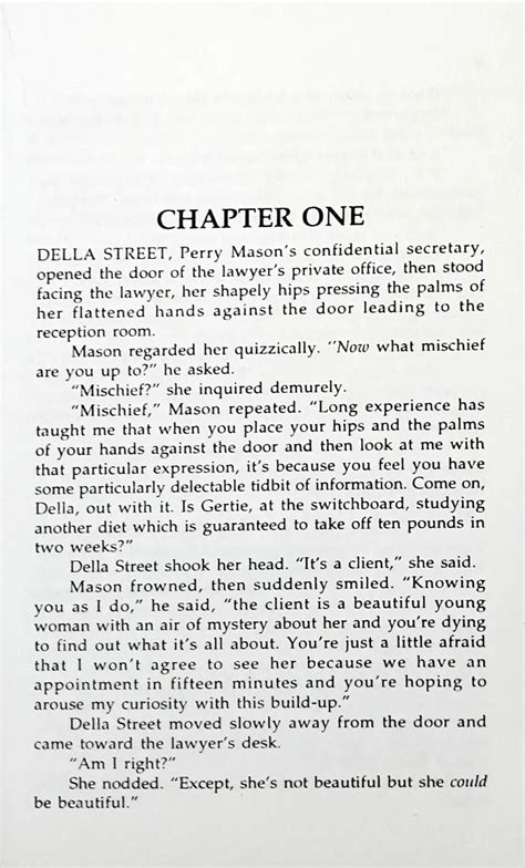 Perry Mason #63 : The Case Of The Shapely Shadow – Books and You