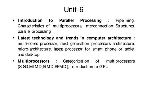 Unit 6 cse 211 - its help to students - Unit- • I ntroduction to ...