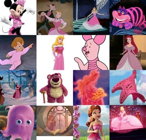 PINK: Disneybound Colour Cheat-Sheet | Disney characters, Pink ...