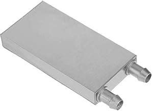 Xsentuals Aluminum Water Liquid Cooler Block Heatsink for Computer CPU ...