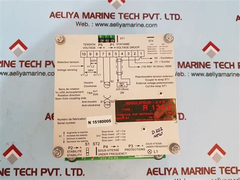 Leroy somer r130c automatic voltage regulator – Aeliya Marine Tech