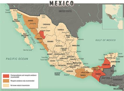Mexico Physical Map Mexico Physical Map Highres Mexican Plateau ...