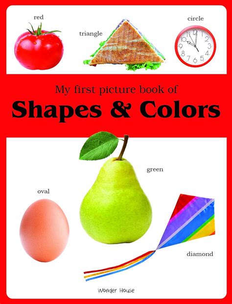 Buy My first picture book of Shapes and Colours: Picture Books for ...