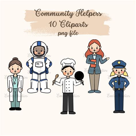 Community Helpers Clipart Nurse