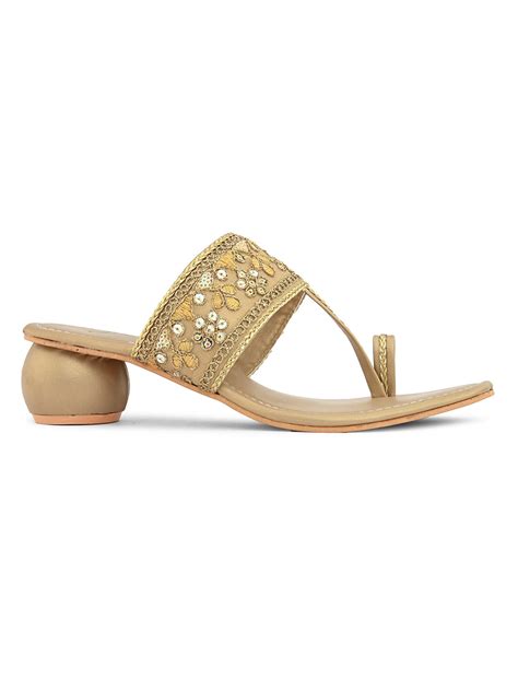 Jm Looks Women's Embellished Toe-Ring Heel Sandals – JM LOOKS