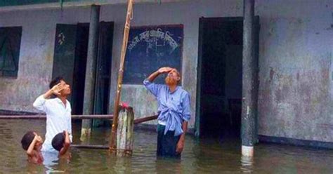 Boy Who Saluted National Flag Half Submerged In Water Fails To Find ...