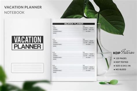 Image result for Vacation Planner Notebook