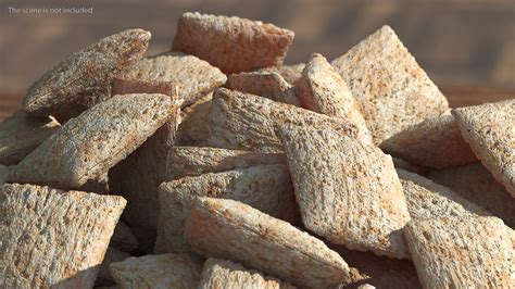 Pile of Breakfast Cereal Pads 3D model | 3D Molier International
