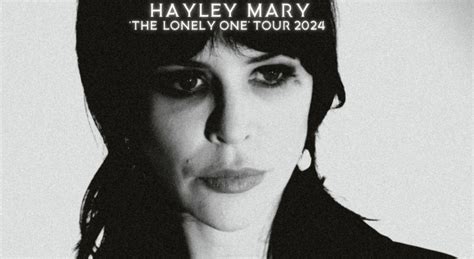 Hayley Mary - The Lonely One Tour - Sydney, Vic on the Park Hotel ...