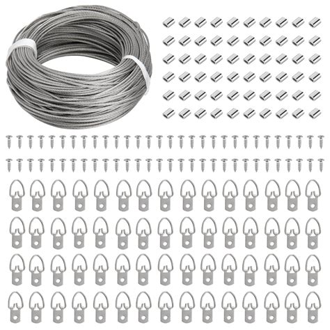 Picture Hanging Wire 32.8 Feet Gold - Floral Braced Wire For Frames ...