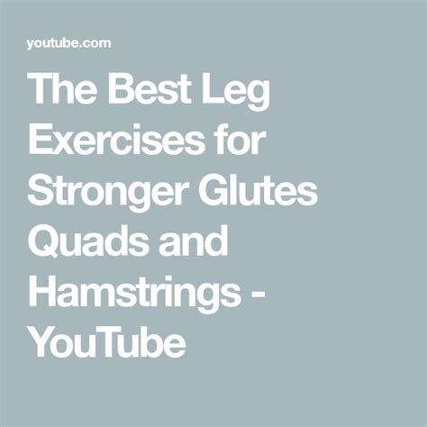 Leg Exercise 的图像结果