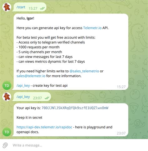 Chat Bot API Key 的图像结果