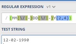 Image result for Regex .Net Date
