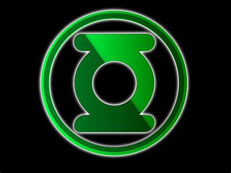 Green Lantern 3d Logo Green Lantern Parallax 3D Model By JigRL
