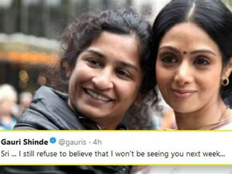 English Vinglish Director Gauri Shinde Is Devastated After Sri's Death ...