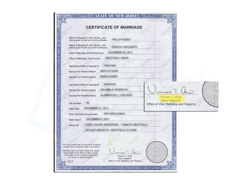 Nj Birth Certificate Sample - prntbl.concejomunicipaldechinu.gov.co